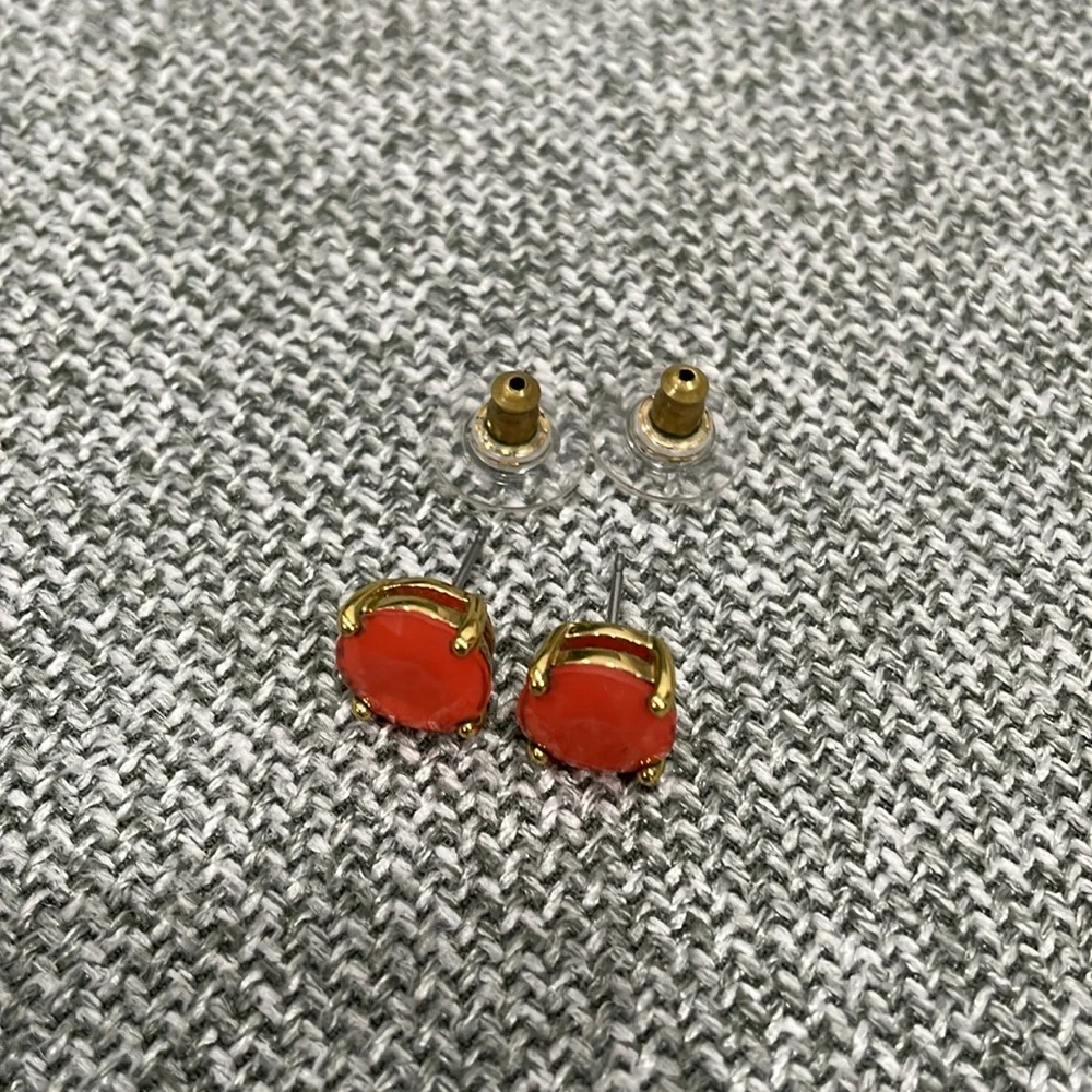♠️ Kate Spade Flamingo Color Earrings